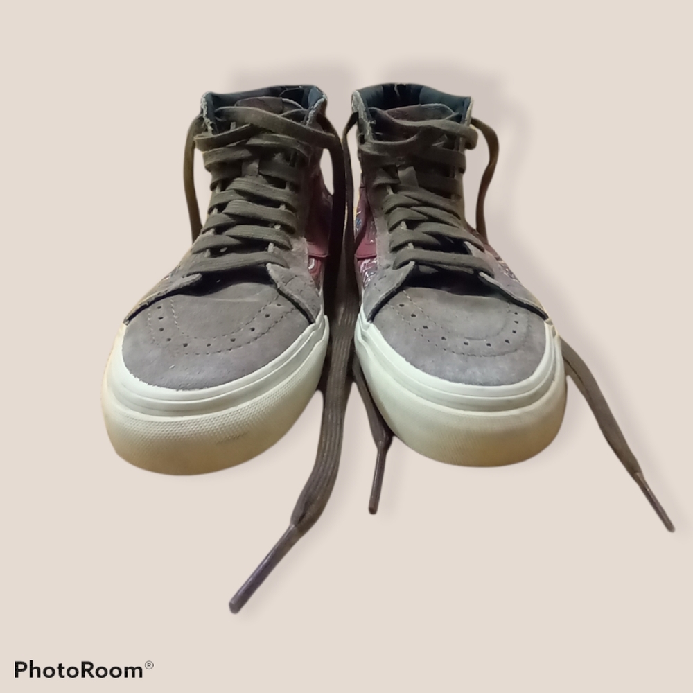 NWOT Van's Paisley High Top Sk8-His